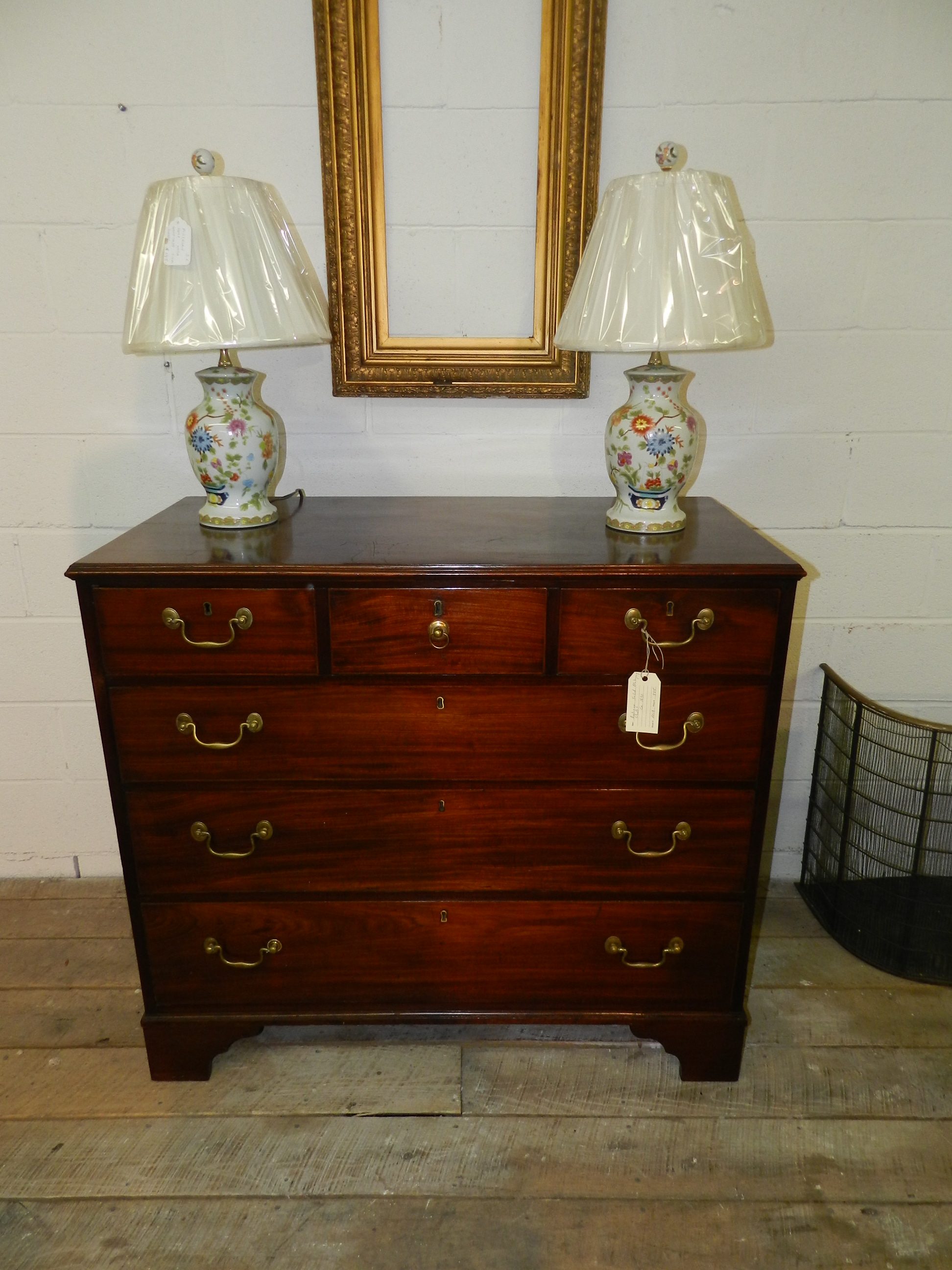 Solid Mahogany Dresser Red Schoolhouse Antiques